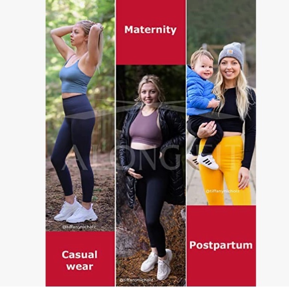 Leggings for Women, Non-See-Through Yoga Pants with Phone Pockets ( IN PACKAGE ) - Picture 5 of 6